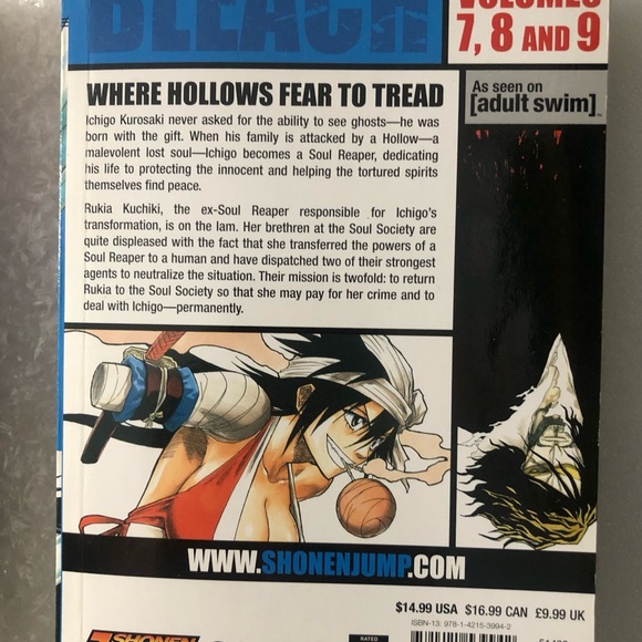 Bleach Manga Volumes 1-3, 4-6, 7-9 - Picture 6 of 6